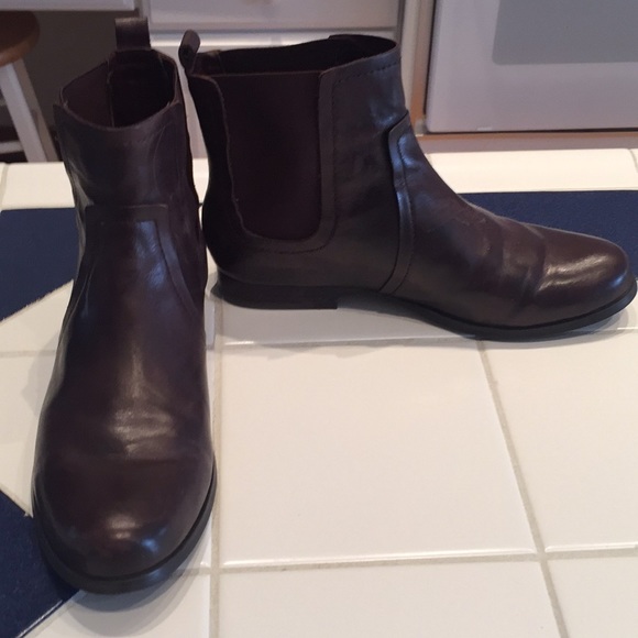 MAx studio brown leather boots - Picture 1 of 4
